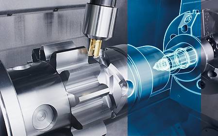 Counter spindle tip